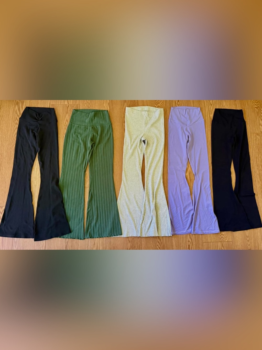 Bundle of 5 Aerie Flared Pants